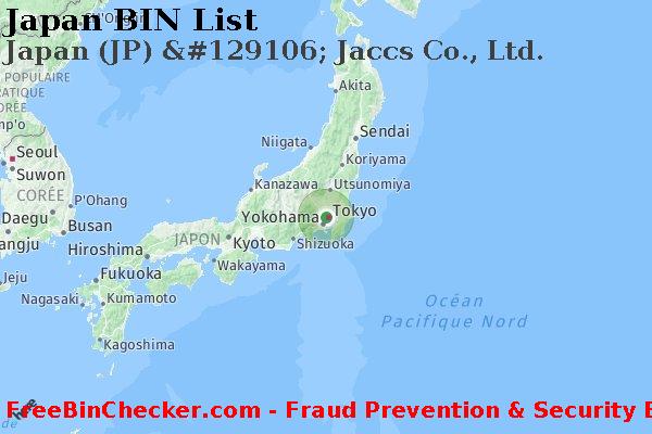 Japan Japan+%28JP%29+%26%23129106%3B+Jaccs+Co.%2C+Ltd. BIN Liste 