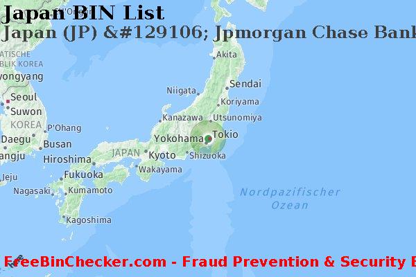Japan Japan+%28JP%29+%26%23129106%3B+Jpmorgan+Chase+Bank%2C+N.a. BIN-Liste