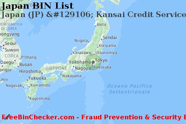 Japan Japan+%28JP%29+%26%23129106%3B+Kansai+Credit+Service+Co.%2C+Ltd. Lista BIN