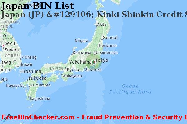 Japan Japan+%28JP%29+%26%23129106%3B+Kinki+Shinkin+Credit+Service+Co.%2C+Ltd. BIN Liste 