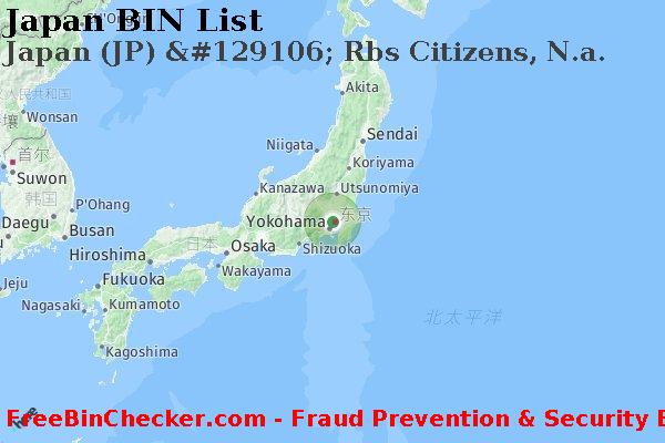 Japan Japan+%28JP%29+%26%23129106%3B+Rbs+Citizens%2C+N.a. BIN列表