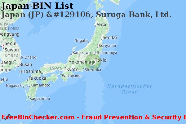 Japan Japan+%28JP%29+%26%23129106%3B+Suruga+Bank%2C+Ltd. BIN-Liste