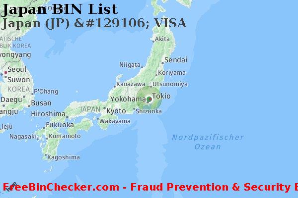 Japan Japan+%28JP%29+%26%23129106%3B+VISA BIN-Liste