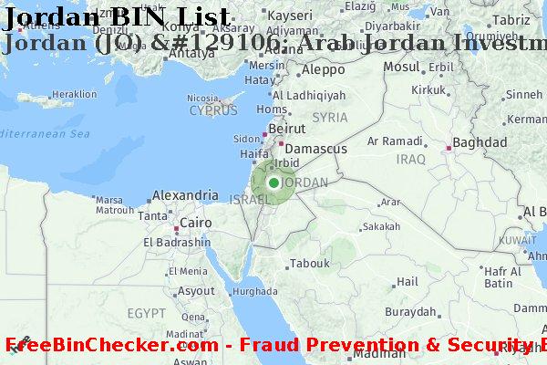 Jordan Jordan+%28JO%29+%26%23129106%3B+Arab+Jordan+Investment+Bank BIN Lijst