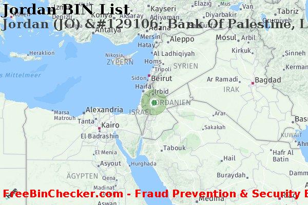 Jordan Jordan+%28JO%29+%26%23129106%3B+Bank+Of+Palestine%2C+Ltd. BIN-Liste
