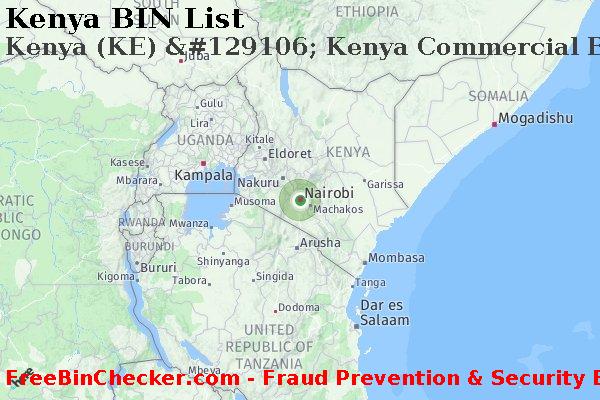 Kenya Kenya+%28KE%29+%26%23129106%3B+Kenya+Commercial+Bank%2C+Ltd. BIN Lijst