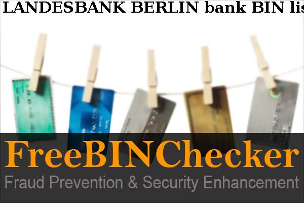 Landesbank Berlin BIN List