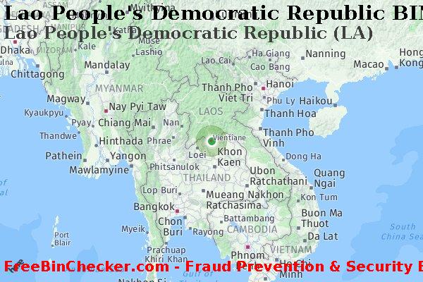 Lao People's Democratic Republic Lao+People%27s+Democratic+Republic+%28LA%29 BIN List