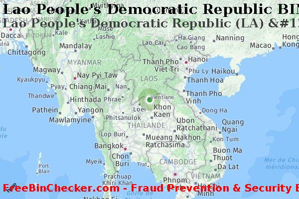 Lao People's Democratic Republic Lao+People%27s+Democratic+Republic+%28LA%29+%26%23129106%3B+Phongsavanh+Bank%2C+Ltd. BIN Liste 