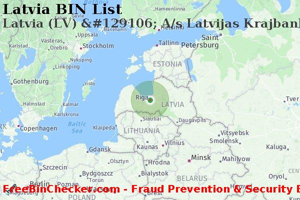 Latvia Latvia+%28LV%29+%26%23129106%3B+A%2Fs+Latvijas+Krajbanka+-+Latvian+Savings+Bank BIN List