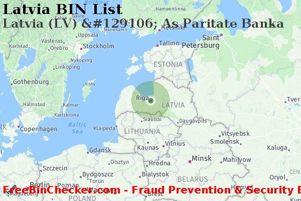 Latvia Latvia+%28LV%29+%26%23129106%3B+As+Paritate+Banka বিন তালিকা