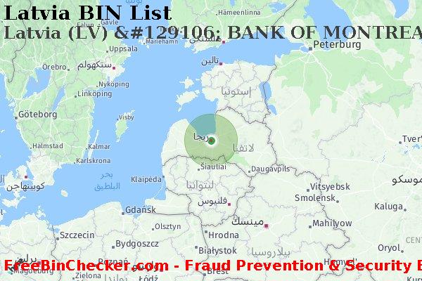 Latvia Latvia+%28LV%29+%26%23129106%3B+BANK+OF+MONTREAL قائمة BIN