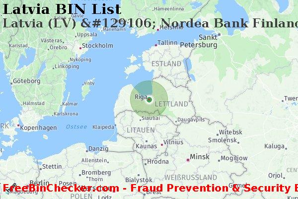 Latvia Latvia+%28LV%29+%26%23129106%3B+Nordea+Bank+Finland+Plc+Latvia+Branch BIN-Liste