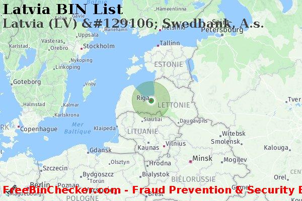 Latvia Latvia+%28LV%29+%26%23129106%3B+Swedbank%2C+A.s. BIN Liste 
