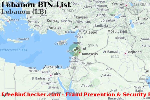 Lebanon Lebanon+%28LB%29 BIN List
