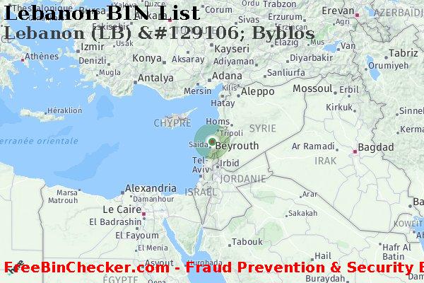 Lebanon Lebanon+%28LB%29+%26%23129106%3B+Byblos BIN Liste 