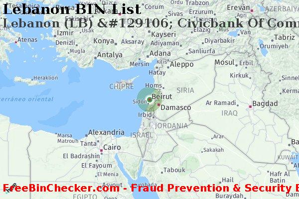 Lebanon Lebanon+%28LB%29+%26%23129106%3B+Civicbank+Of+Commerce Lista de BIN