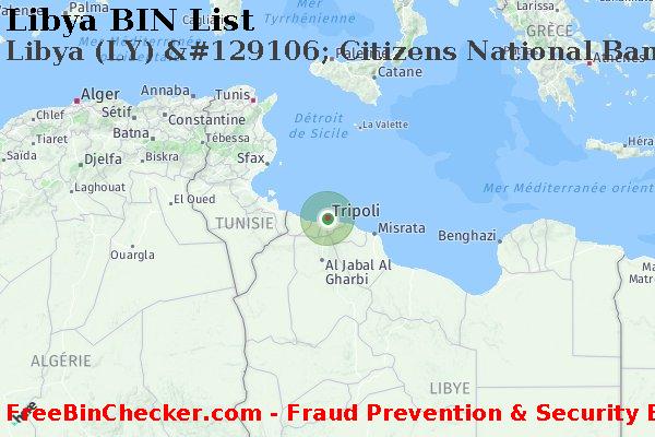 Libya Libya+%28LY%29+%26%23129106%3B+Citizens+National+Bank BIN Liste 