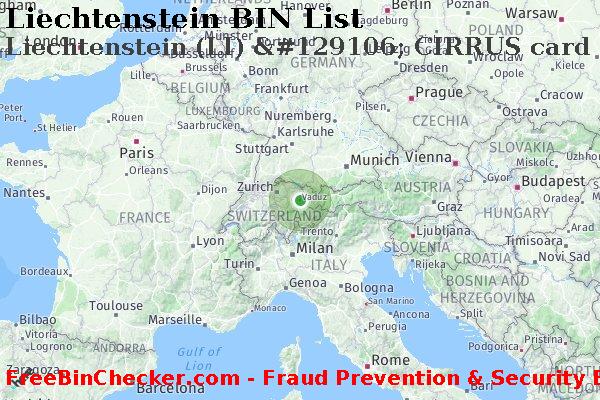Liechtenstein Liechtenstein+%28LI%29+%26%23129106%3B+CIRRUS+card BIN Lijst