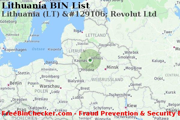 Lithuania Lithuania+%28LT%29+%26%23129106%3B+Revolut+Ltd BIN-Liste