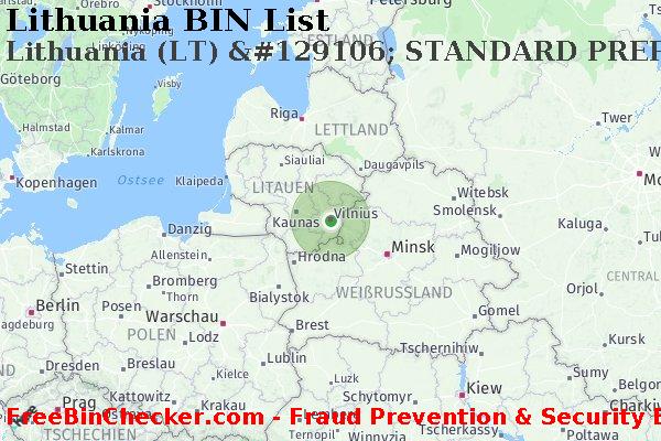 Lithuania Lithuania+%28LT%29+%26%23129106%3B+STANDARD+PREPAID+Karte BIN-Liste