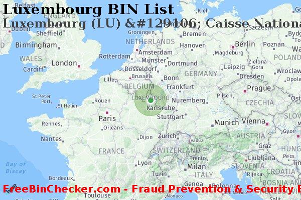 Luxembourg Luxembourg+%28LU%29+%26%23129106%3B+Caisse+Nationale+De+Credit+Agricole BIN Danh sách