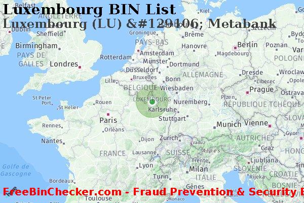 Luxembourg Luxembourg+%28LU%29+%26%23129106%3B+Metabank BIN Liste 