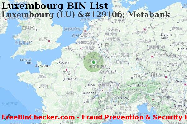 Luxembourg Luxembourg+%28LU%29+%26%23129106%3B+Metabank BIN列表