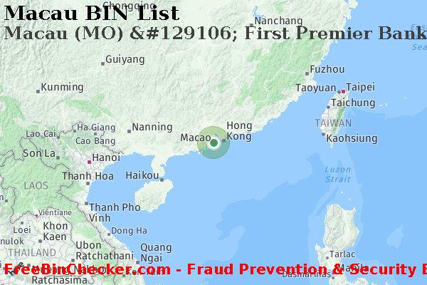 Macau Macau+%28MO%29+%26%23129106%3B+First+Premier+Bank BIN List