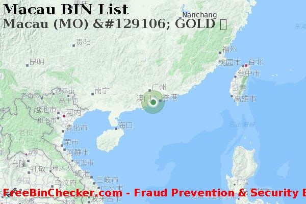 Macau Macau+%28MO%29+%26%23129106%3B+GOLD+%E5%8D%A1 BIN列表
