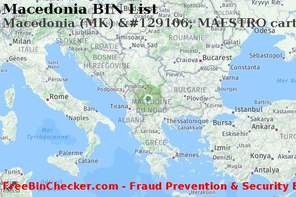 Macedonia Macedonia+%28MK%29+%26%23129106%3B+MAESTRO+carte BIN Liste 