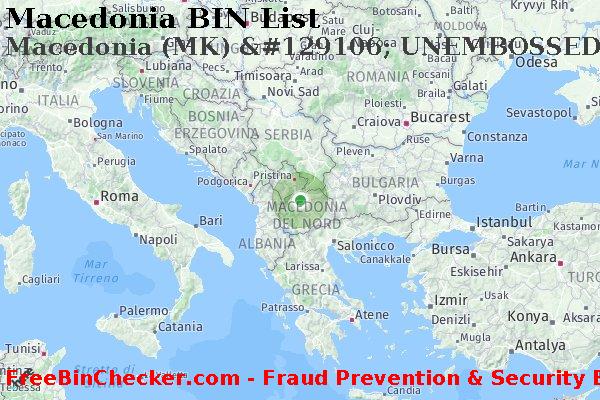 Macedonia Macedonia+%28MK%29+%26%23129106%3B+UNEMBOSSED+PREPAID+STUDENT+scheda Lista BIN