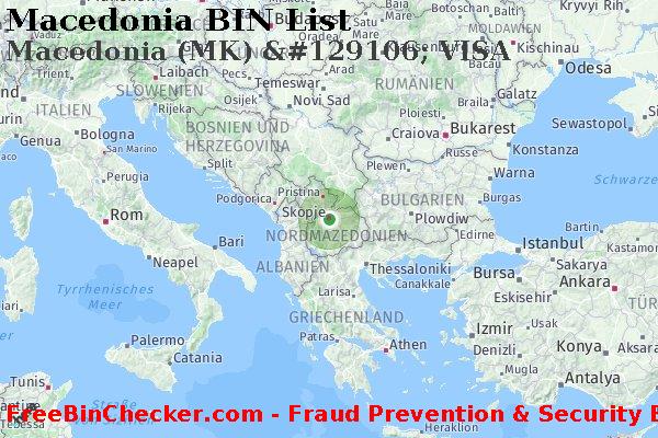 Macedonia Macedonia+%28MK%29+%26%23129106%3B+VISA BIN-Liste