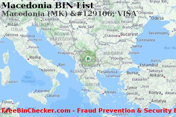 Macedonia Macedonia+%28MK%29+%26%23129106%3B+VISA Lista de BIN