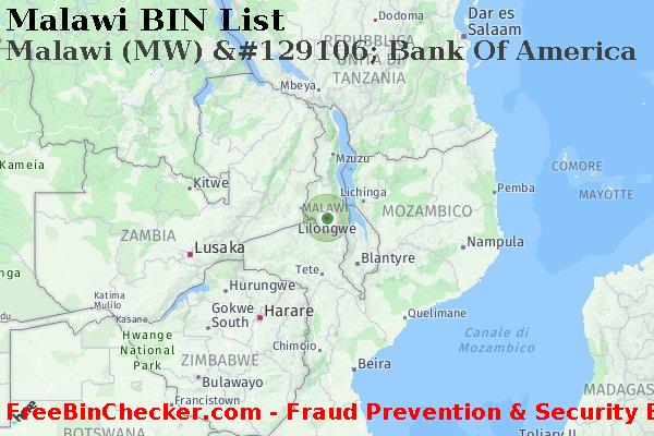 Malawi Malawi+%28MW%29+%26%23129106%3B+Bank+Of+America Lista BIN