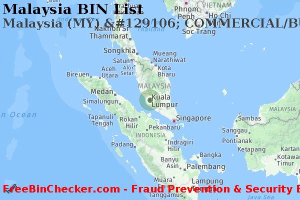 Malaysia Malaysia+%28MY%29+%26%23129106%3B+COMMERCIAL%2FBUSINESS+card BIN Lijst