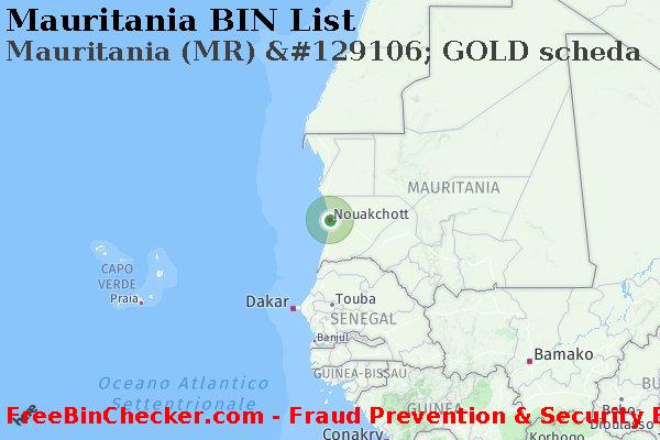 Mauritania Mauritania+%28MR%29+%26%23129106%3B+GOLD+scheda Lista BIN