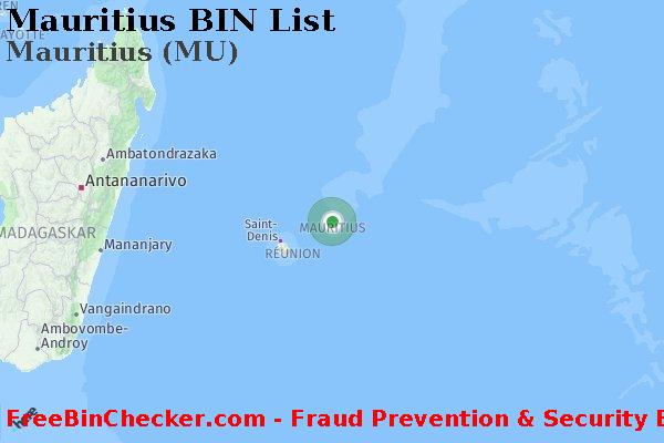 Mauritius Mauritius+%28MU%29 BIN-Liste