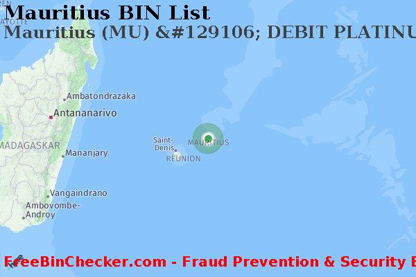 Mauritius Mauritius+%28MU%29+%26%23129106%3B+DEBIT+PLATINUM+Karte BIN-Liste