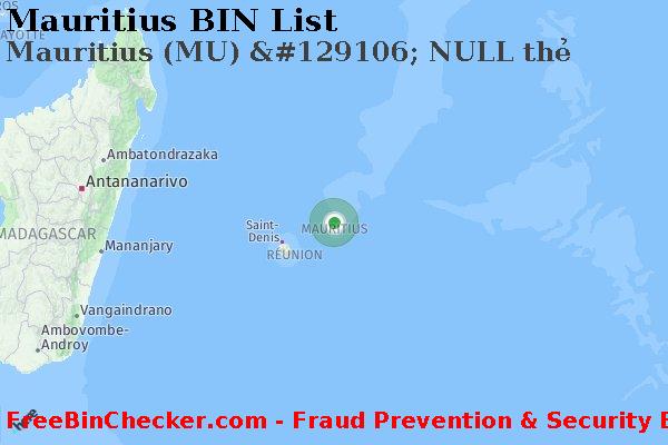 Mauritius Mauritius+%28MU%29+%26%23129106%3B+NULL+th%E1%BA%BB BIN Danh sách