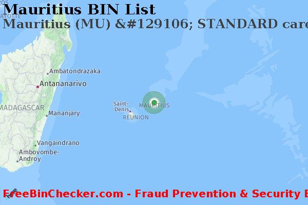 Mauritius Mauritius+%28MU%29+%26%23129106%3B+STANDARD+card BIN List