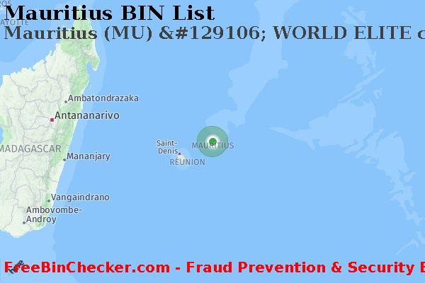 Mauritius Mauritius+%28MU%29+%26%23129106%3B+WORLD+ELITE+card BIN List