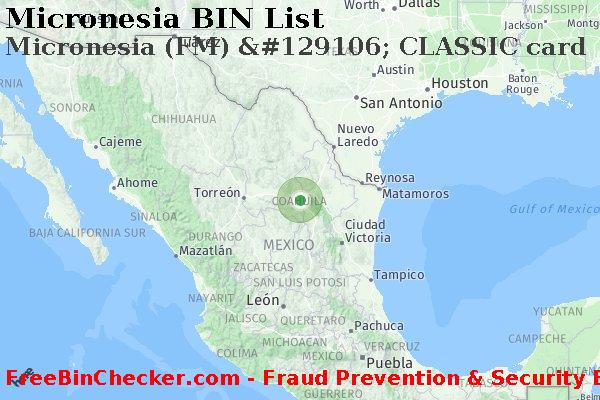 Micronesia Micronesia+%28FM%29+%26%23129106%3B+CLASSIC+card BIN List