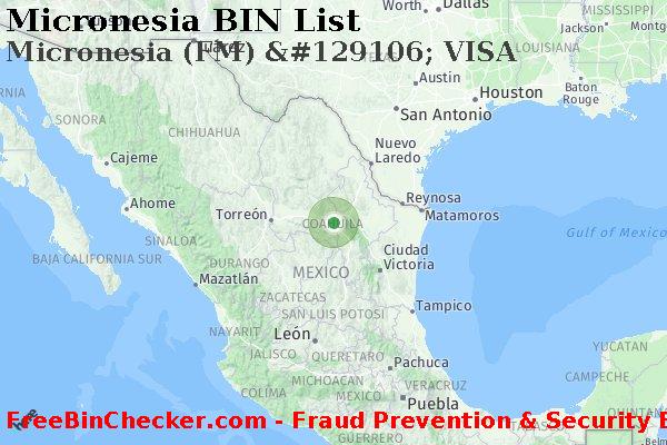 Micronesia Micronesia+%28FM%29+%26%23129106%3B+VISA BIN List
