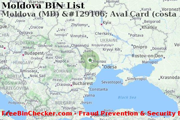 Moldova Moldova+%28MD%29+%26%23129106%3B+Aval+Card+%28costa+Rica%29%2C+S.a. BIN List