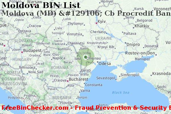 Moldova Moldova+%28MD%29+%26%23129106%3B+Cb+Procredit+Bank%2C+S.a. BIN List
