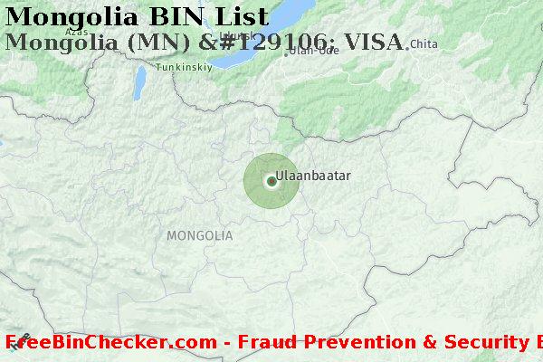 Mongolia Mongolia+%28MN%29+%26%23129106%3B+VISA BIN Danh sách