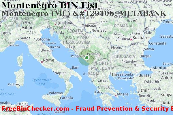 Montenegro Montenegro+%28ME%29+%26%23129106%3B+METABANK BIN List