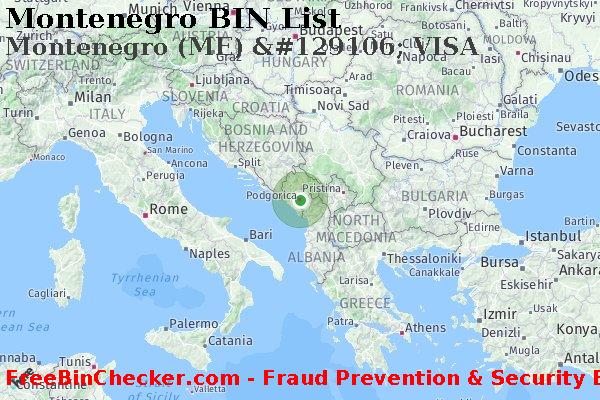 Montenegro Montenegro+%28ME%29+%26%23129106%3B+VISA BIN Danh sách