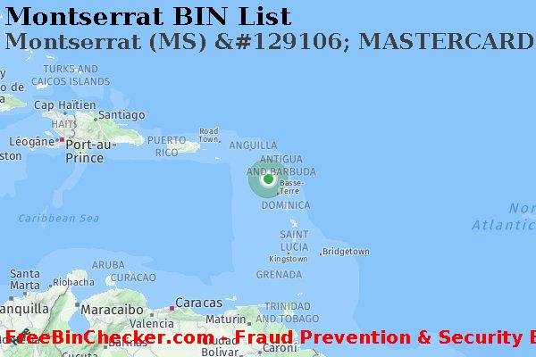 Montserrat Montserrat+%28MS%29+%26%23129106%3B+MASTERCARD বিন তালিকা